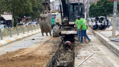 Ataturk Bulvarinda calismalar devam ediyor | Edirne Ahval Gazetesi