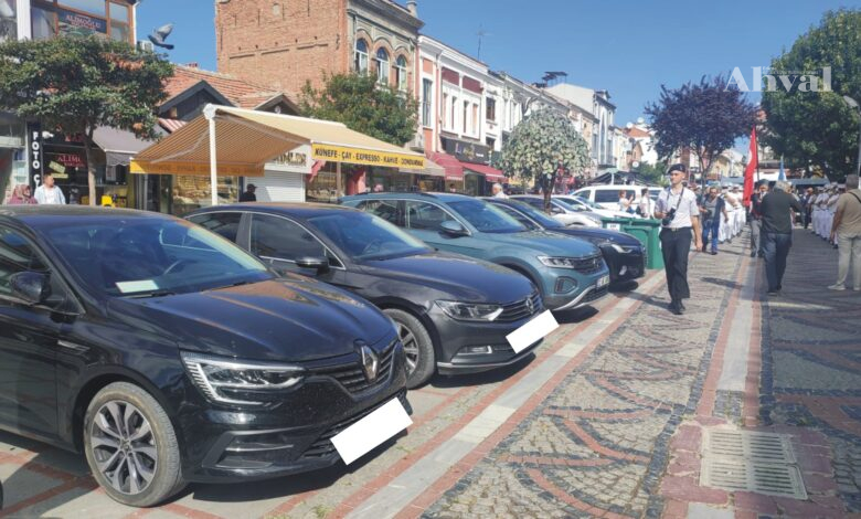 Kapali cadde degil acik otopark | Edirne Ahval Gazetesi