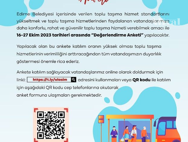 Edirneliler toplu ulasimi degerlendirecek | Edirne Ahval Gazetesi