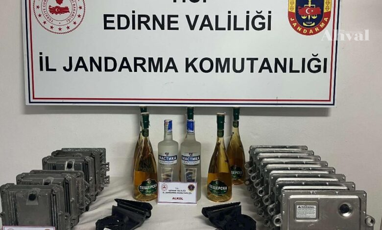 Kaputta arac beyni tasidilar | Edirne Ahval Gazetesi