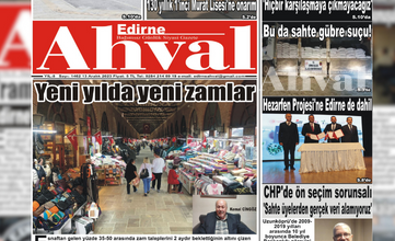 13.12.2023 Edirne Ahval | Edirne Ahval Gazetesi