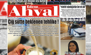 19.12.2023 Edirne Ahval | Edirne Ahval Gazetesi
