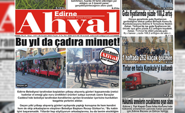 26.12.2023 | Edirne Ahval Gazetesi
