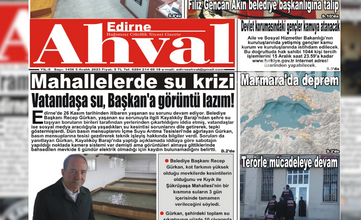 5.12.2023 Edirne Ahval | Edirne Ahval Gazetesi