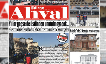 31.01.2024 Edirne Ahval | Edirne Ahval Gazetesi